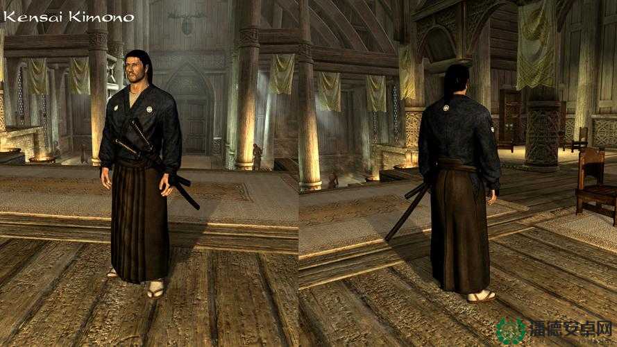 上古卷轴5和服MOD，穿越千年的时尚碰撞，打造独特游戏角色形象