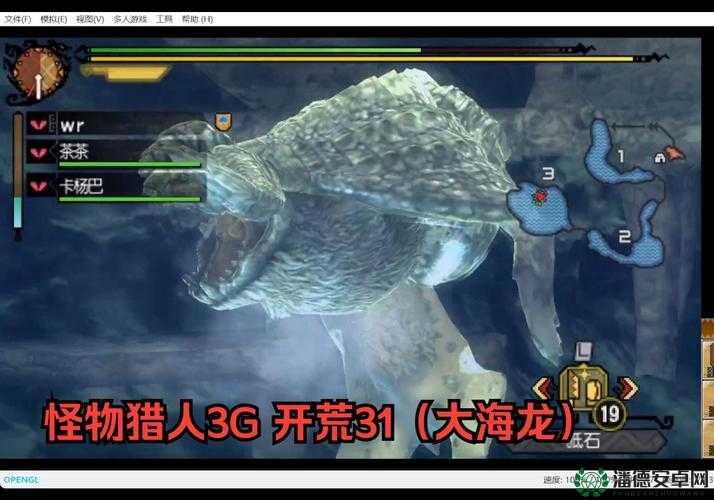 怪物猎人3G，揭秘古代鲨鱼皮的获取秘籍