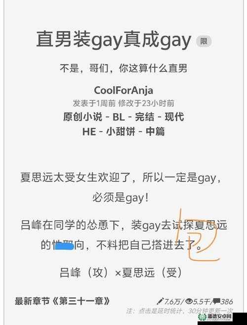 国产chase男男GayGay：关于他们的故事与情感探索