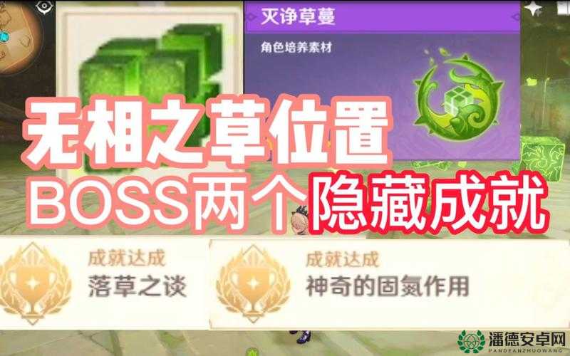 如何在原神中解锁无相之草隐藏成就？探索揭秘与适配策略揭秘！