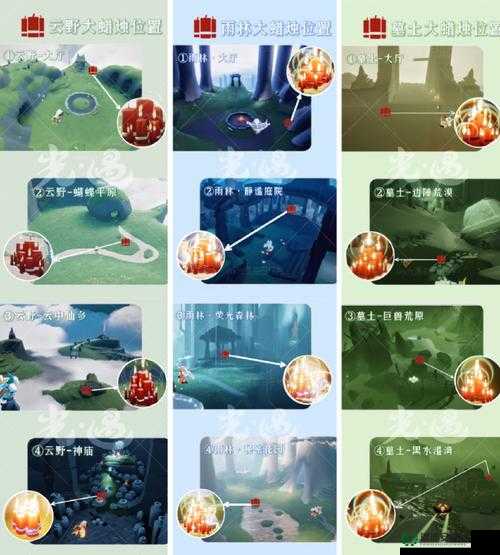 光遇云野挥手先祖究竟在哪里？探索三塔图揭秘其位置！