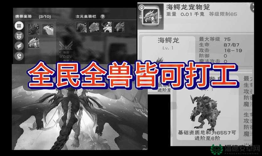 塔尔诺斯坐骑究竟如何获得？创造与魔法获取途径全揭秘！