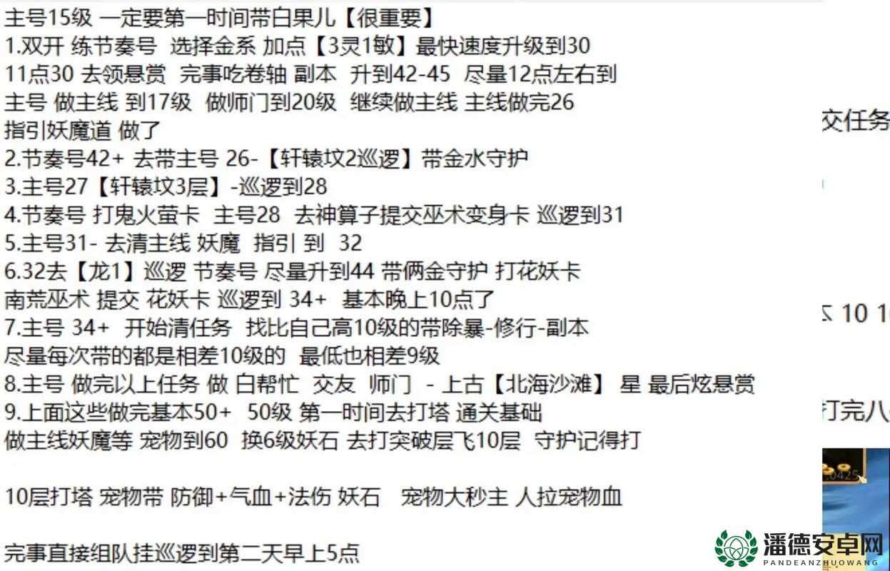 问道手游火系相性加点怎么最优？揭秘资源管理的智慧攻略！