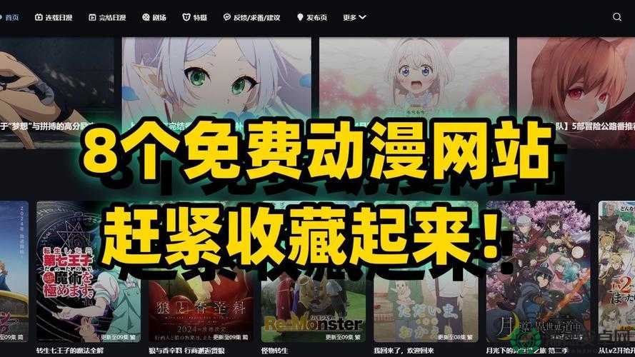 成品动漫网站入口网页版怎样？动漫迷必收的高效导航指南